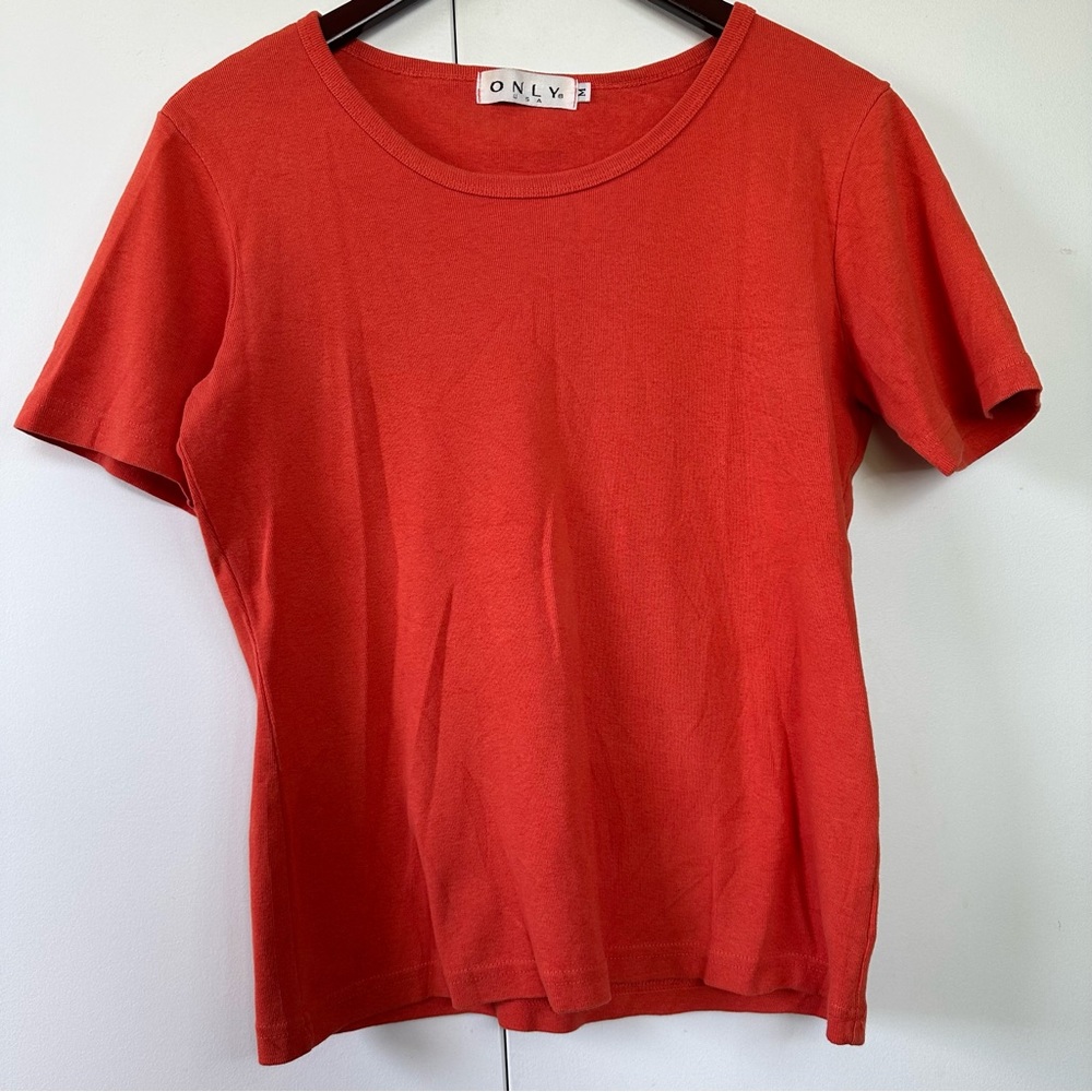 Vintage Made In USA Orange T-Shirt
